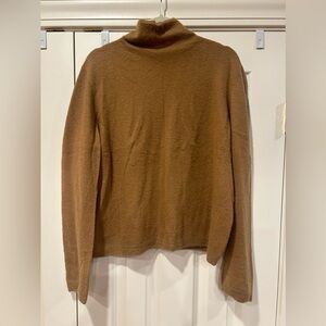 Vince mock neck cashmere sweater